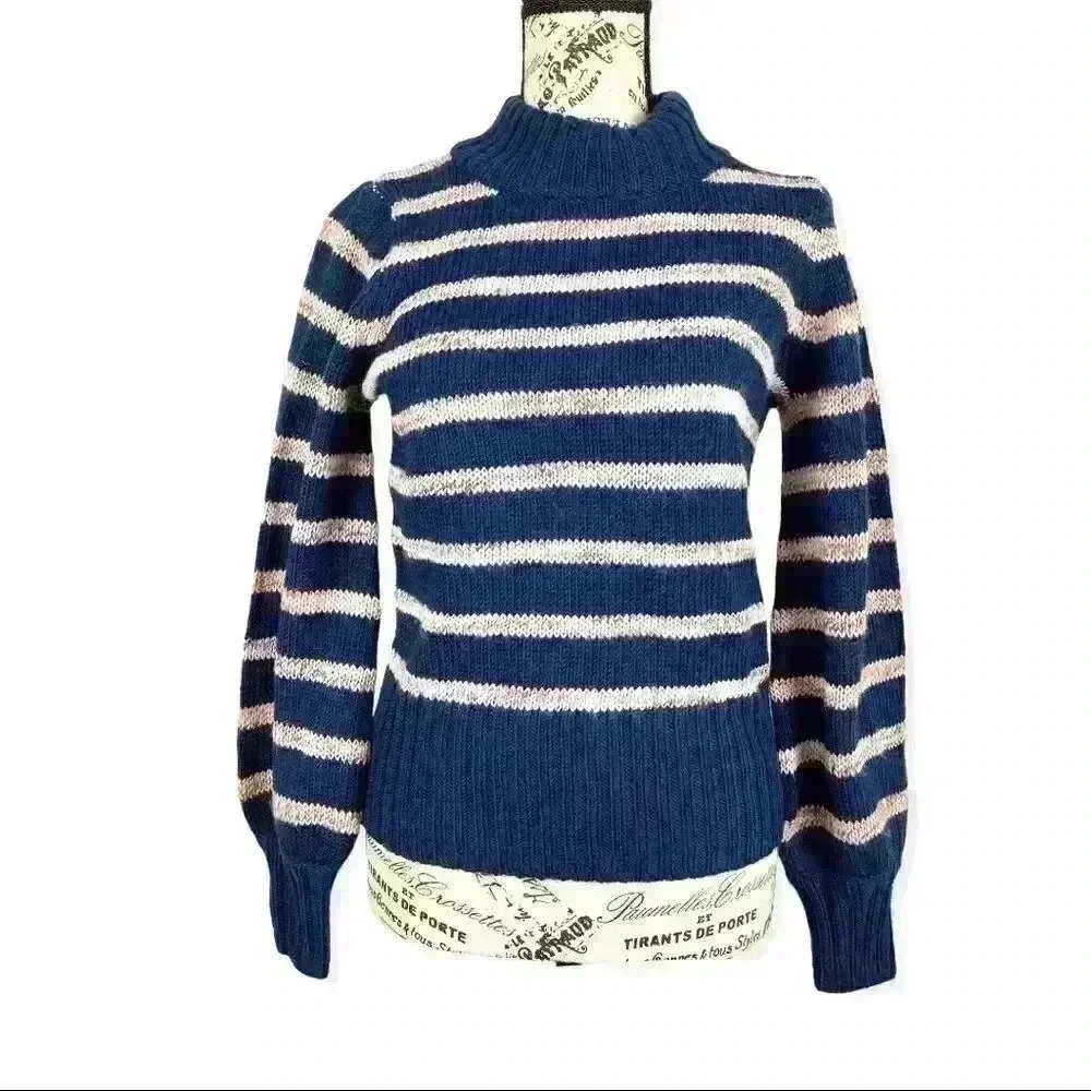 Madewell Multicolor Wool Pullover Sweater- NWOT